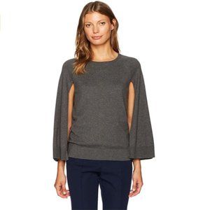 TRINA TURK Fern Dell Long Sleeve Knit Cape Sweater